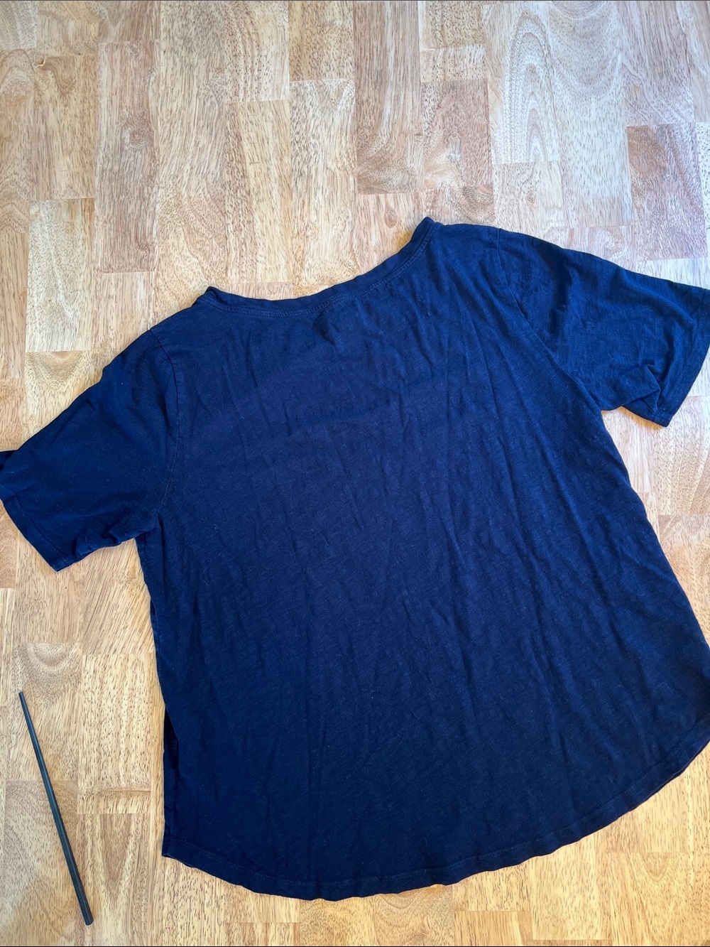 LOFT Vintage Soft Short Sleeve Tee Navy Blue Size XL - Picture 2 of 13